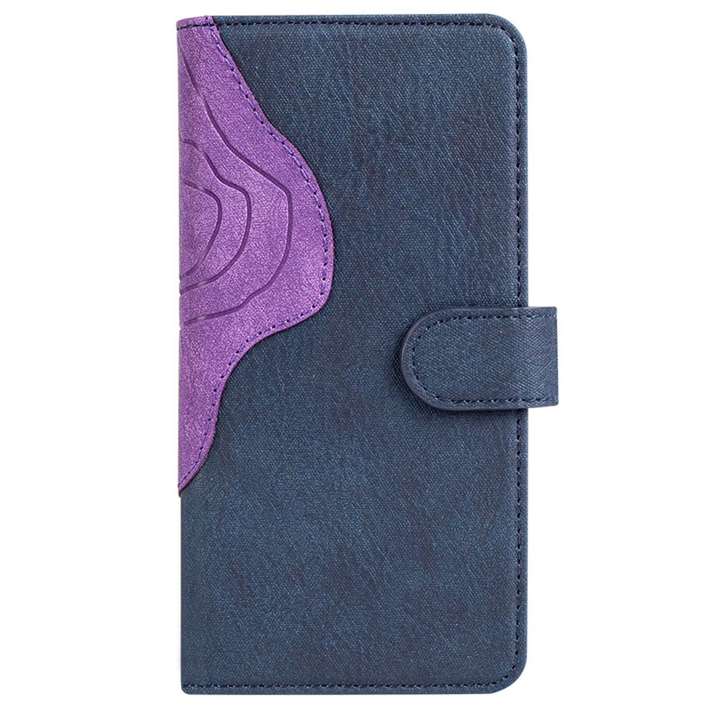 For Honor X30 5G / Magic 4 Lite 5G Color Splicing Wood Texture Folio Flip Wallet Cover Leather Magnetic Phone Case with Stand