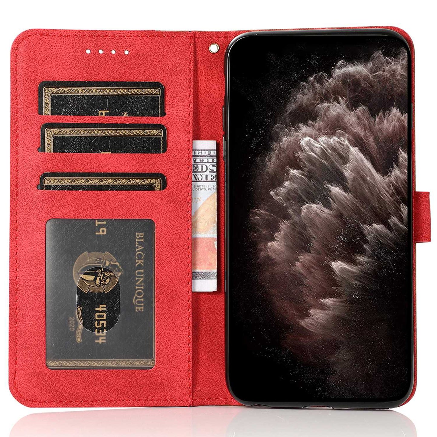 For Xiaomi Poco M4 Pro 4G Color Splicing Phone Full-protection Cover Flip Stand Wallet PU Leather Case with Wrist Strap