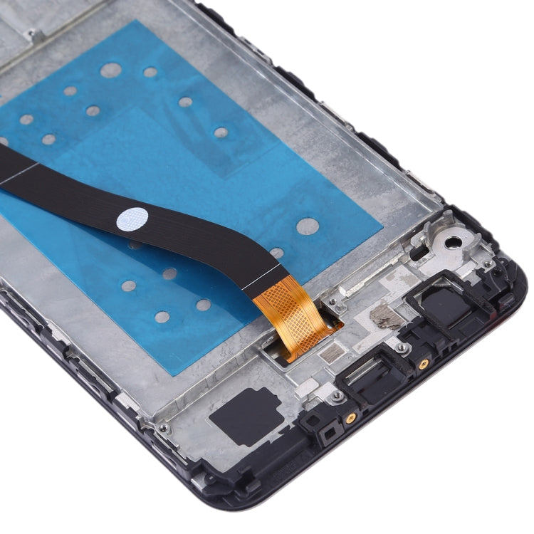 For Huawei Honor 7X Grade C LCD Screen and Digitizer Assembly + Frame Replacement Part (without Logo)