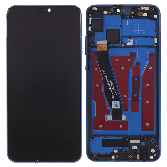 For Huawei Honor 8X Grade C LCD Screen and Digitizer Assembly + Frame Replacement Part (COG Technology) (without Logo)