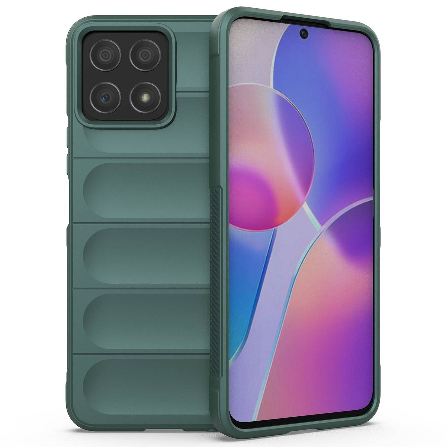 For Honor X8 / X30i Rugged Back Cover Anti-fall Protection Flexible TPU Phone Case