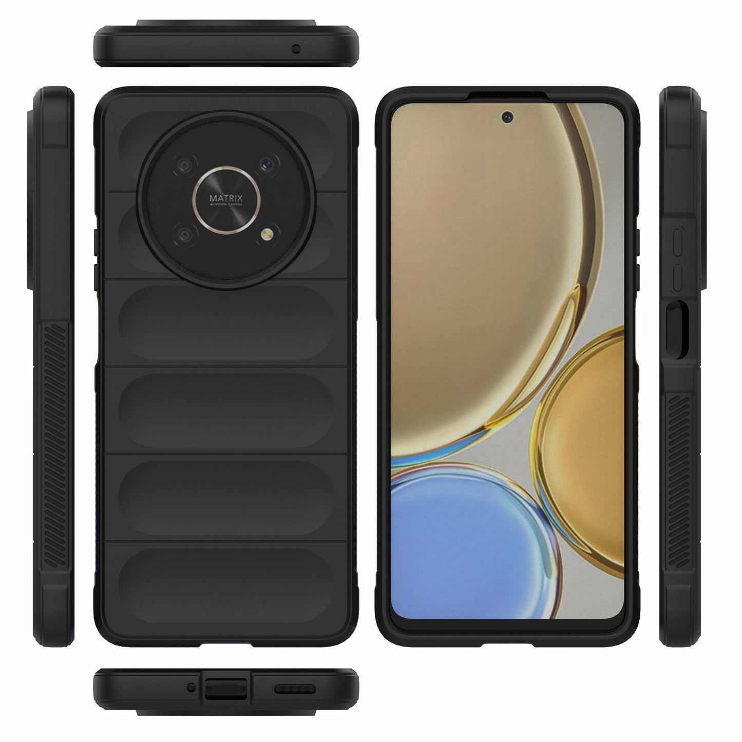 For Honor X30 5G / X9 4G / 5G Rugged Back Soft TPU Case Shockproof Mobile Phone Protective Cover