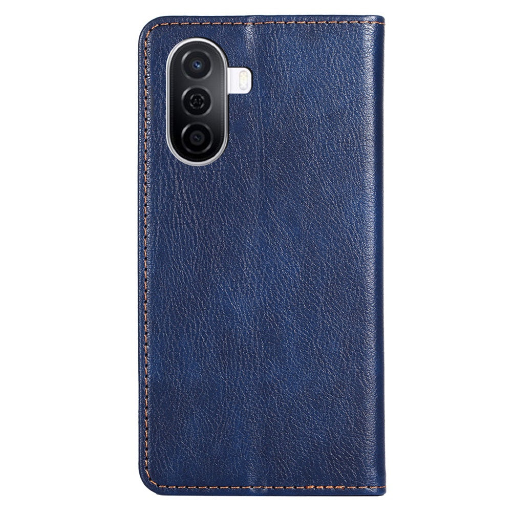 For Huawei Enjoy 50 / nova Y70 4G / nova Y70 Plus 4G Magnetic Absorption Phone Case PU Leather Stand Wallet Shell Protector