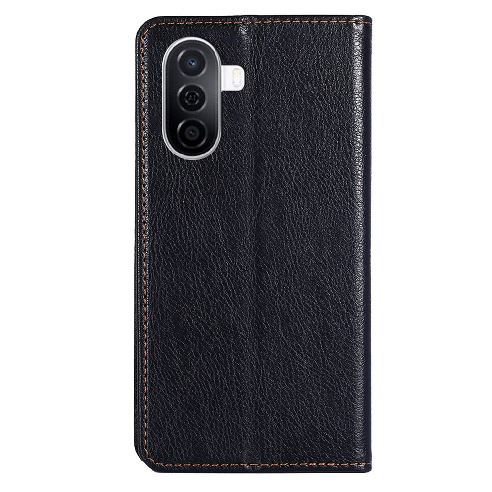 For Huawei Enjoy 50 / nova Y70 4G / nova Y70 Plus 4G Magnetic Absorption Phone Case PU Leather Stand Wallet Shell Protector