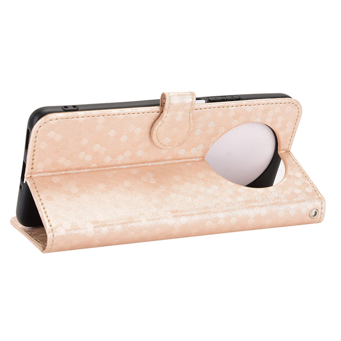 For Honor 9X / X30 5G / Magic4 Lite 5G Imprinted Dot Pattern PU Leather Phone Case Wallet Stand Flip Phone Cover
