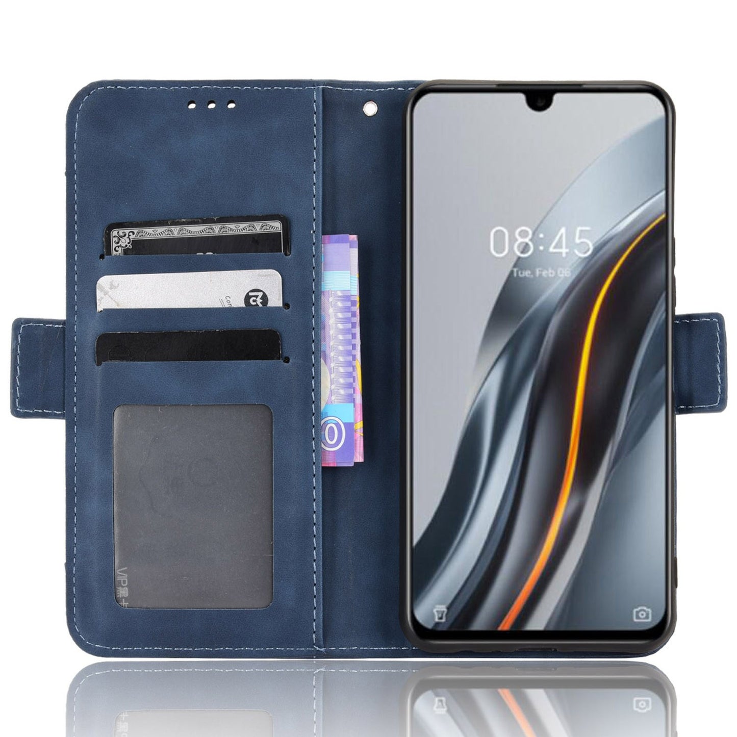 For Infinix Note 12 G96 4G / Note 12 Turbo Anti-scratch PU Leather Flip Wallet Case Multiple Card Slots Stand Magnetic Shockproof Mobile Phone Cover