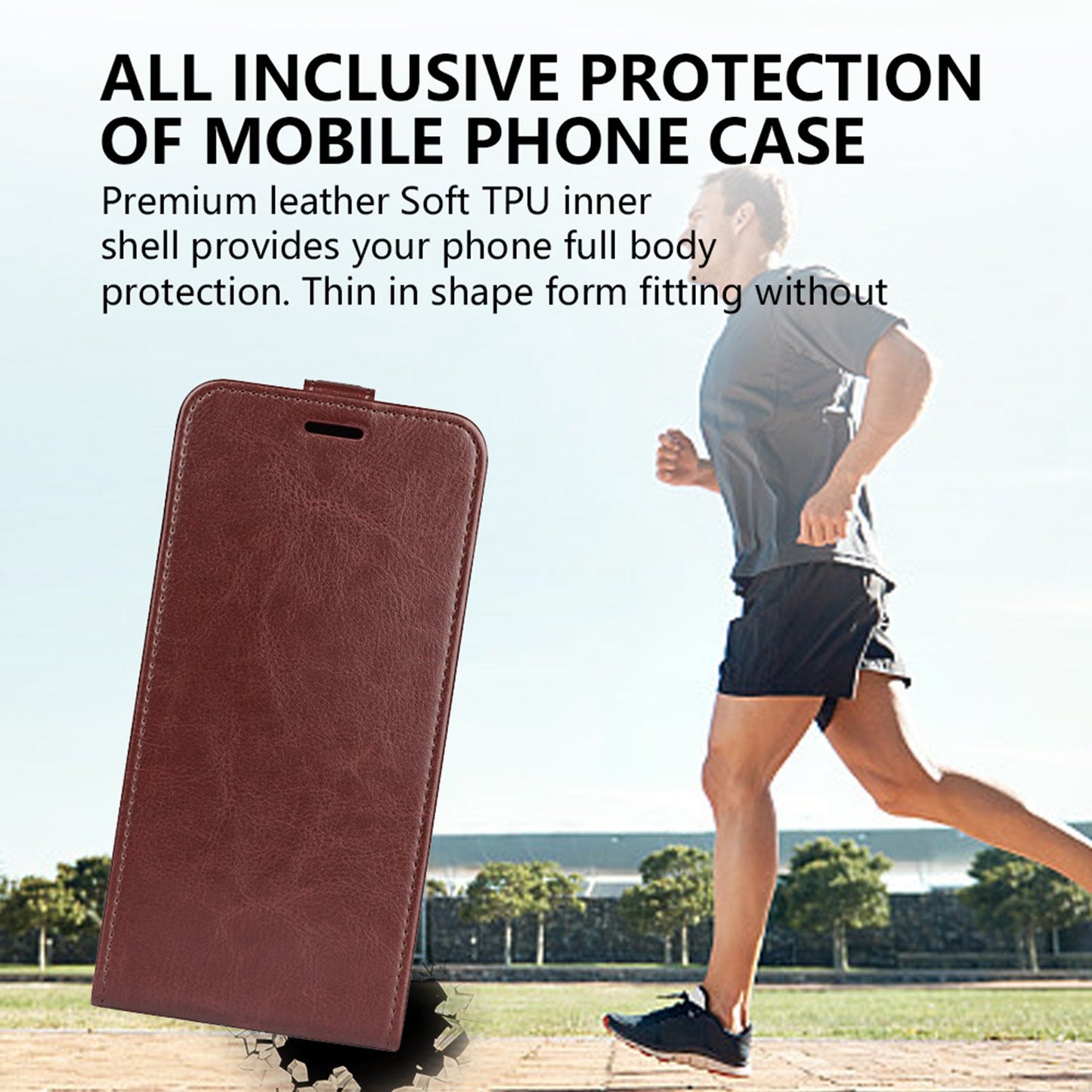 For Honor X40i 5G Full Protection Vertical Flip Crazy Horse Texture PU Leather Cover Card Holder Anti-scratch Phone Case