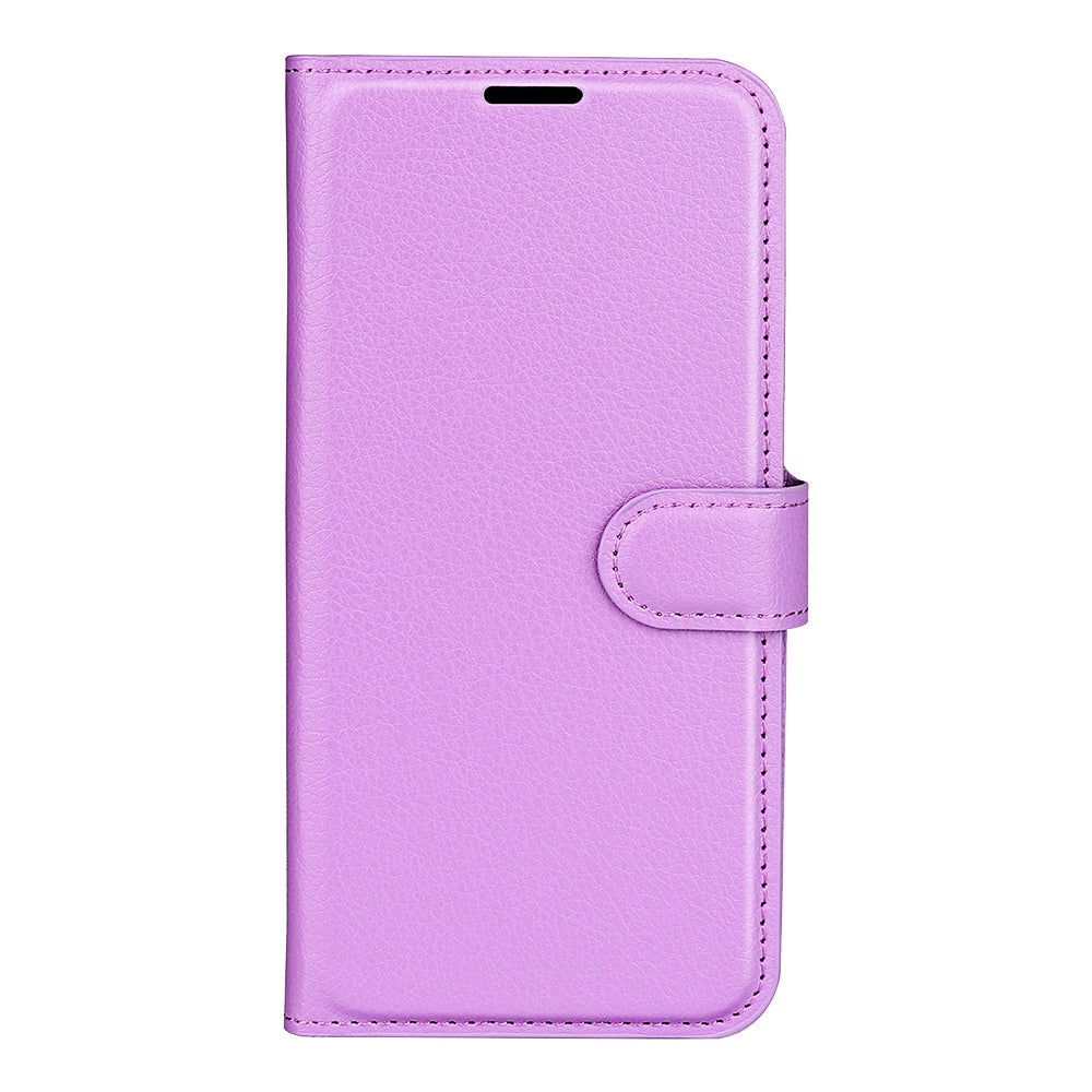 For Honor Magic4 Pro 5G Shockproof Litchi Texture Folio Flip Phone Case Anti-scratch PU Leather Wallet Stand Cover