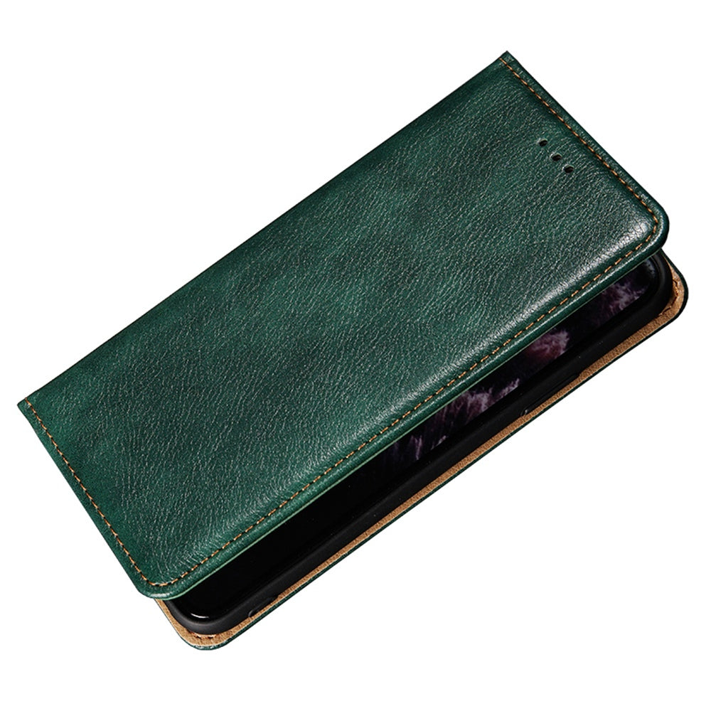 Stand Wallet Full Protection Phone Case for Nokia C100 4G, Magnetic Auto-absorbed PU Leather Protective Cover
