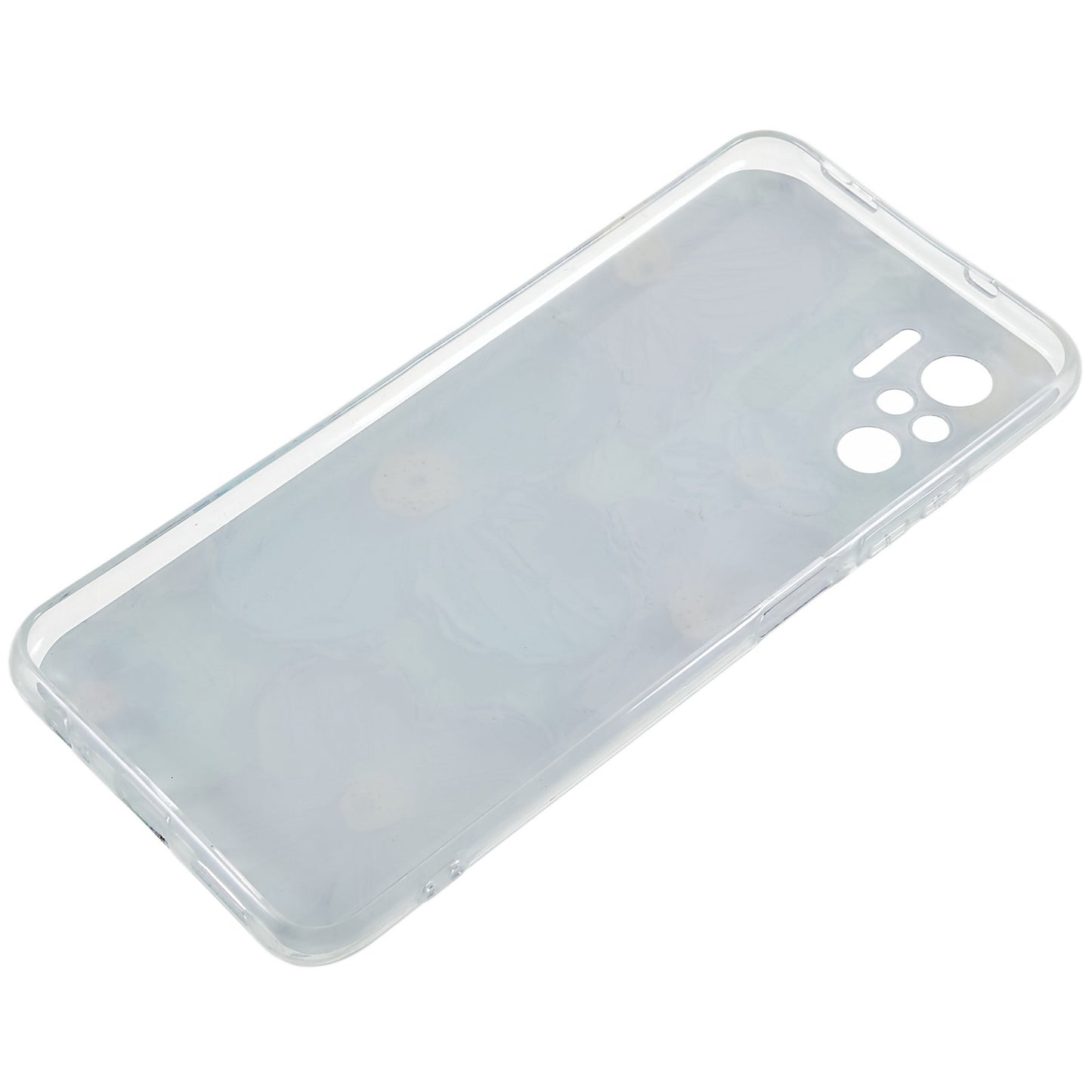 For Xiaomi Poco M5s 4G / Redmi Note 10 4G / Redmi Note 10S 4G Precise Cutout Rhinestone Decor Case Flower Pattern Epoxy IMD TPU Protector