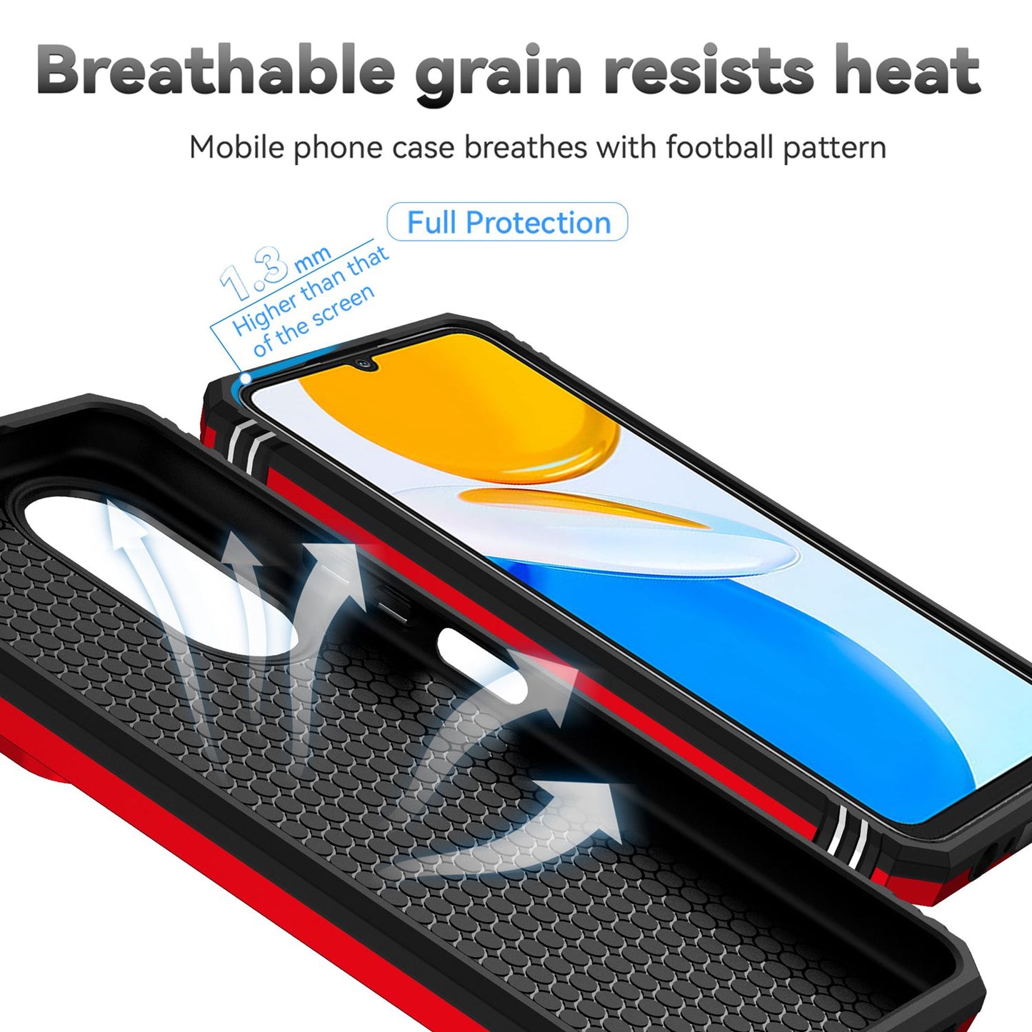 For Honor X7 4G Hard PC + Soft TPU Phone Case with Metal Ring Kickstand and Slide Camera Protector