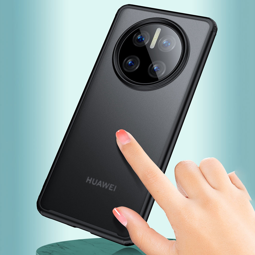 For Huawei Mate 50 Pro Armor Series Hard PC Back Soft TPU Phone Case Reinforced Corner Shock-Absorbing Back Cover