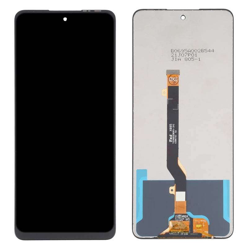For Infinix Zero 5G X6815 Grade C LCD Screen and Digitizer Assembly Replacement Part (without Logo)