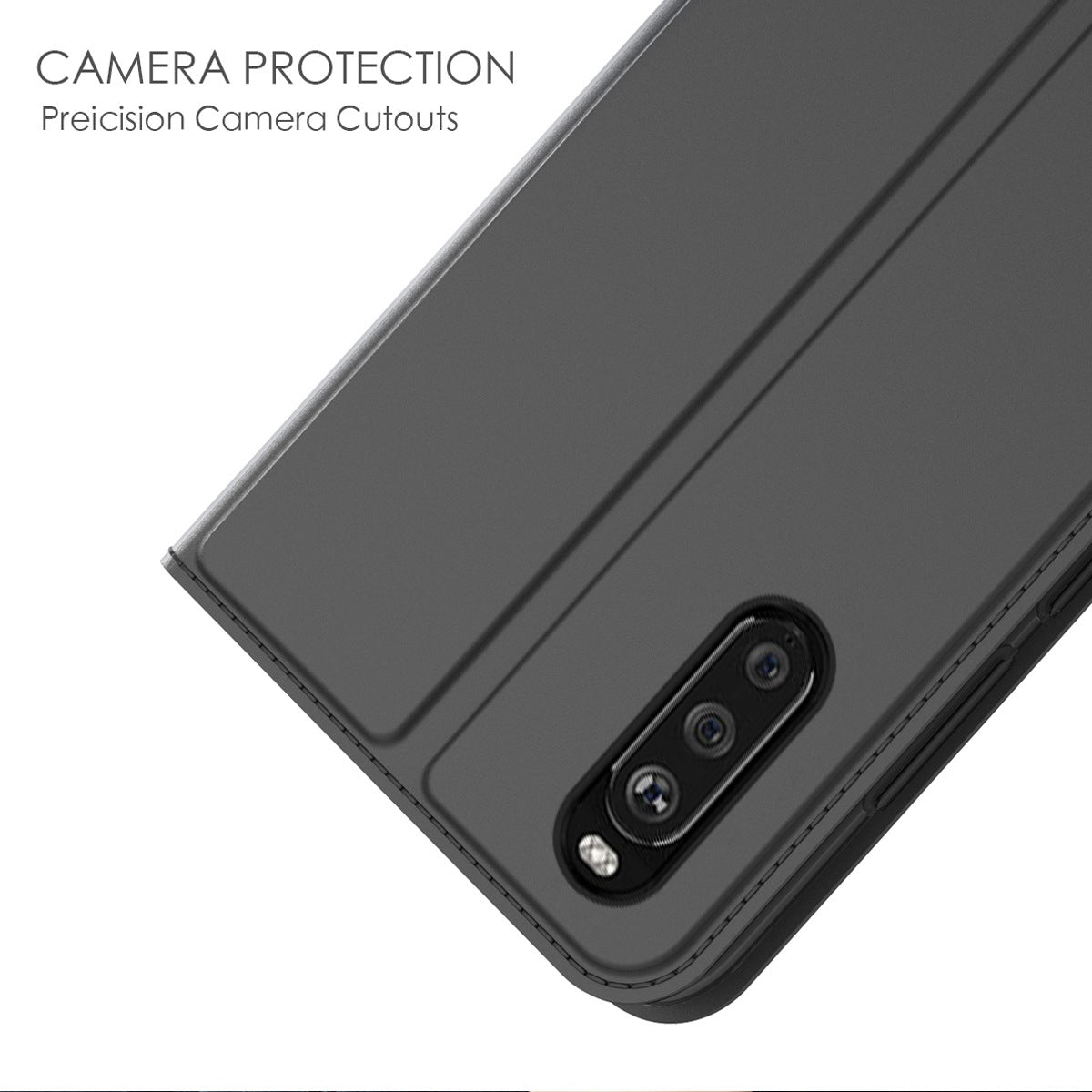 For Sony Xperia 10 III 5G / Xperia 10 III Lite Card Slot Design Phone Stand Magnetic Absorption PU Leather Protect Folio Cover