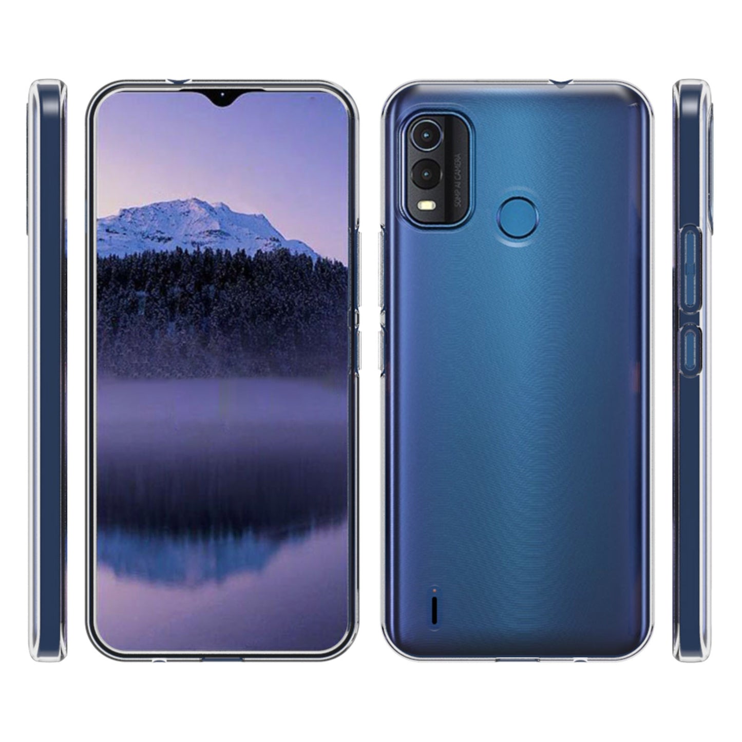 10Pcs / Pack For Nokia G11 Plus 4G Inner Watermark-Free TPU Case Scratch-resistant Protective Phone Cover