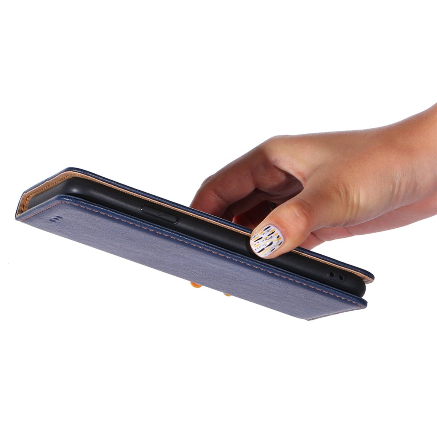 For Huawei Enjoy 50 Pro 4G / nova Y90 4G PU Leather Phone Flip Folio Case Wallet Stand Magnetic Auto Closing Cover
