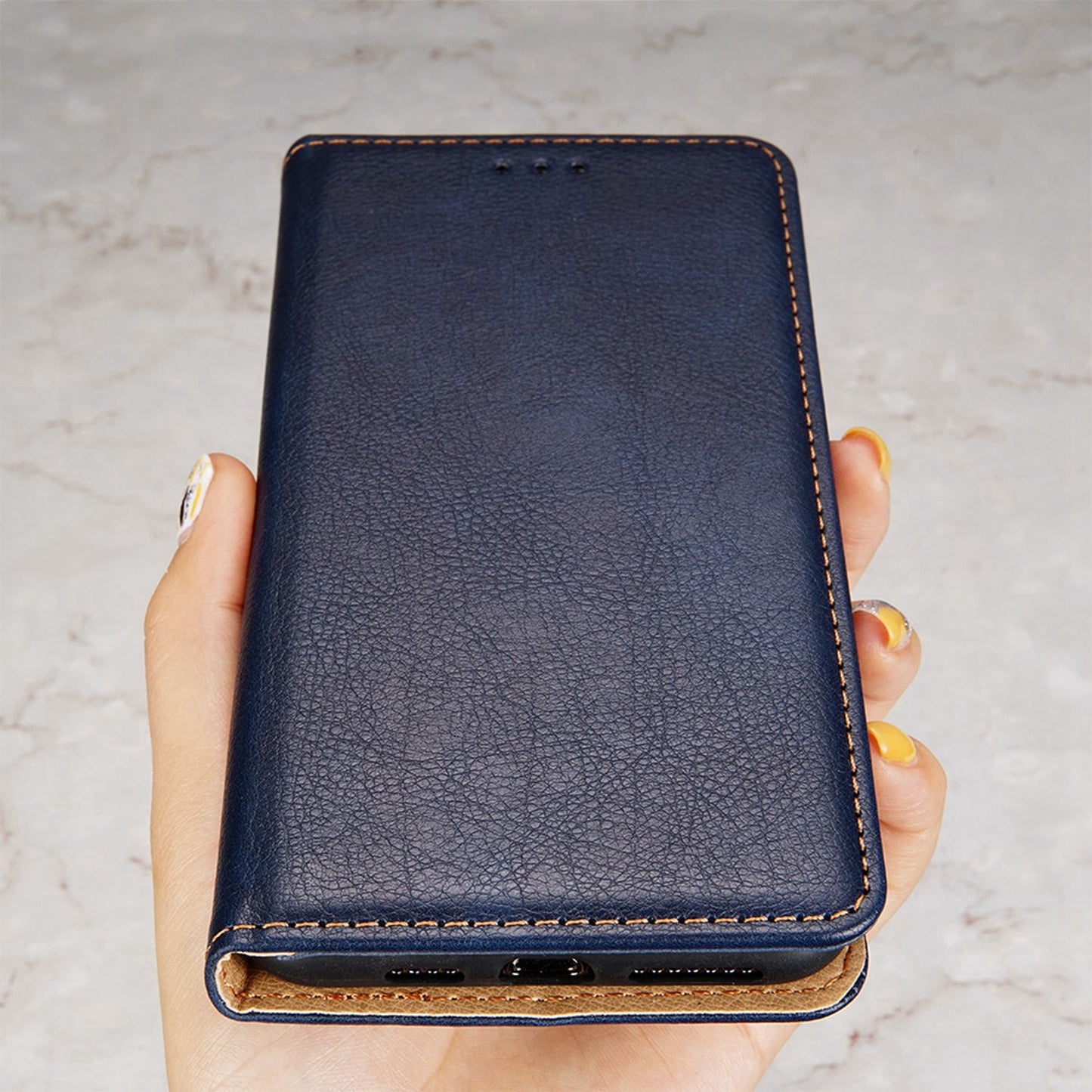 For Huawei Enjoy 50 Pro 4G / nova Y90 4G PU Leather Phone Flip Folio Case Wallet Stand Magnetic Auto Closing Cover