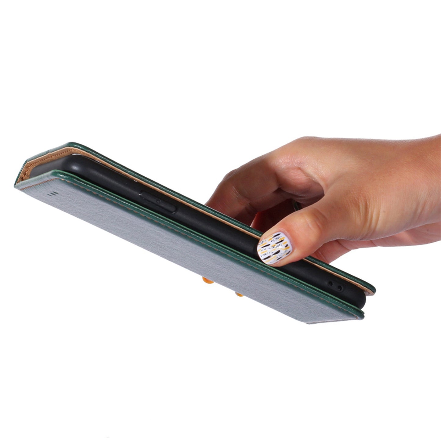 For Huawei Enjoy 50 Pro 4G / nova Y90 4G PU Leather Phone Flip Folio Case Wallet Stand Magnetic Auto Closing Cover
