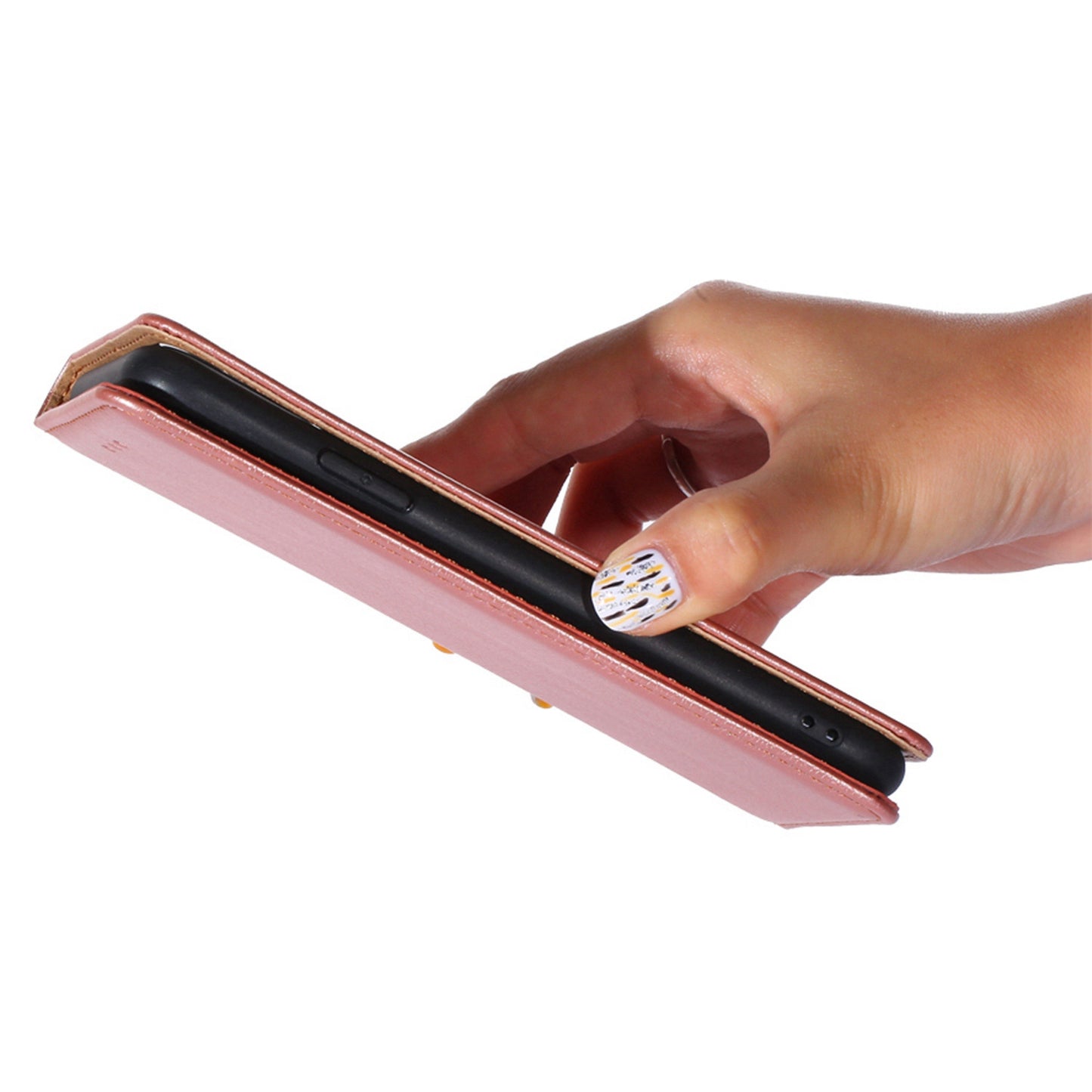 For Huawei Enjoy 50 Pro 4G / nova Y90 4G PU Leather Phone Flip Folio Case Wallet Stand Magnetic Auto Closing Cover
