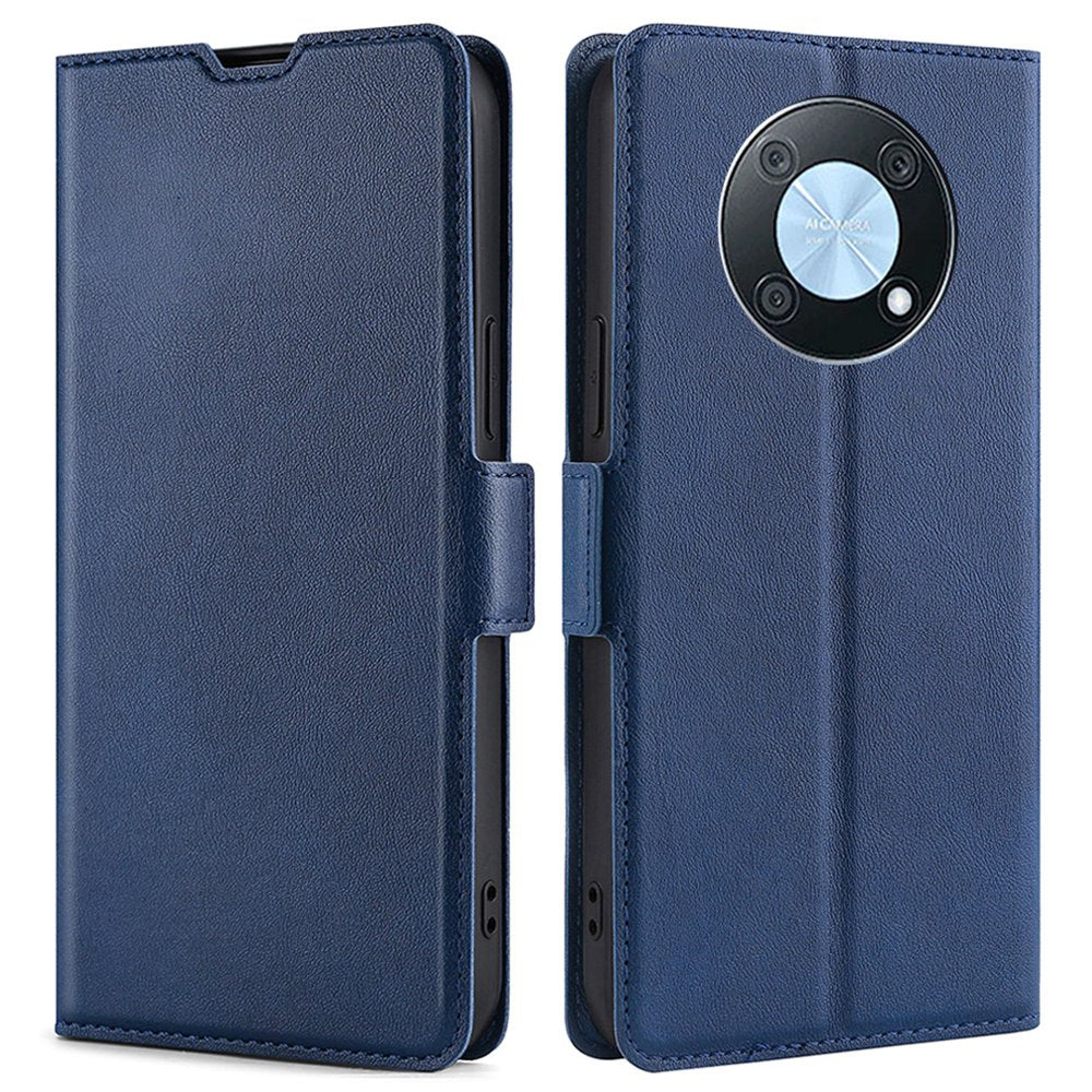 For Huawei Enjoy 50 Pro 4G / nova Y90 4G Dual Magnetic Clasp PU Leather Stand Phone Cover Card Slot Drop-proof Case