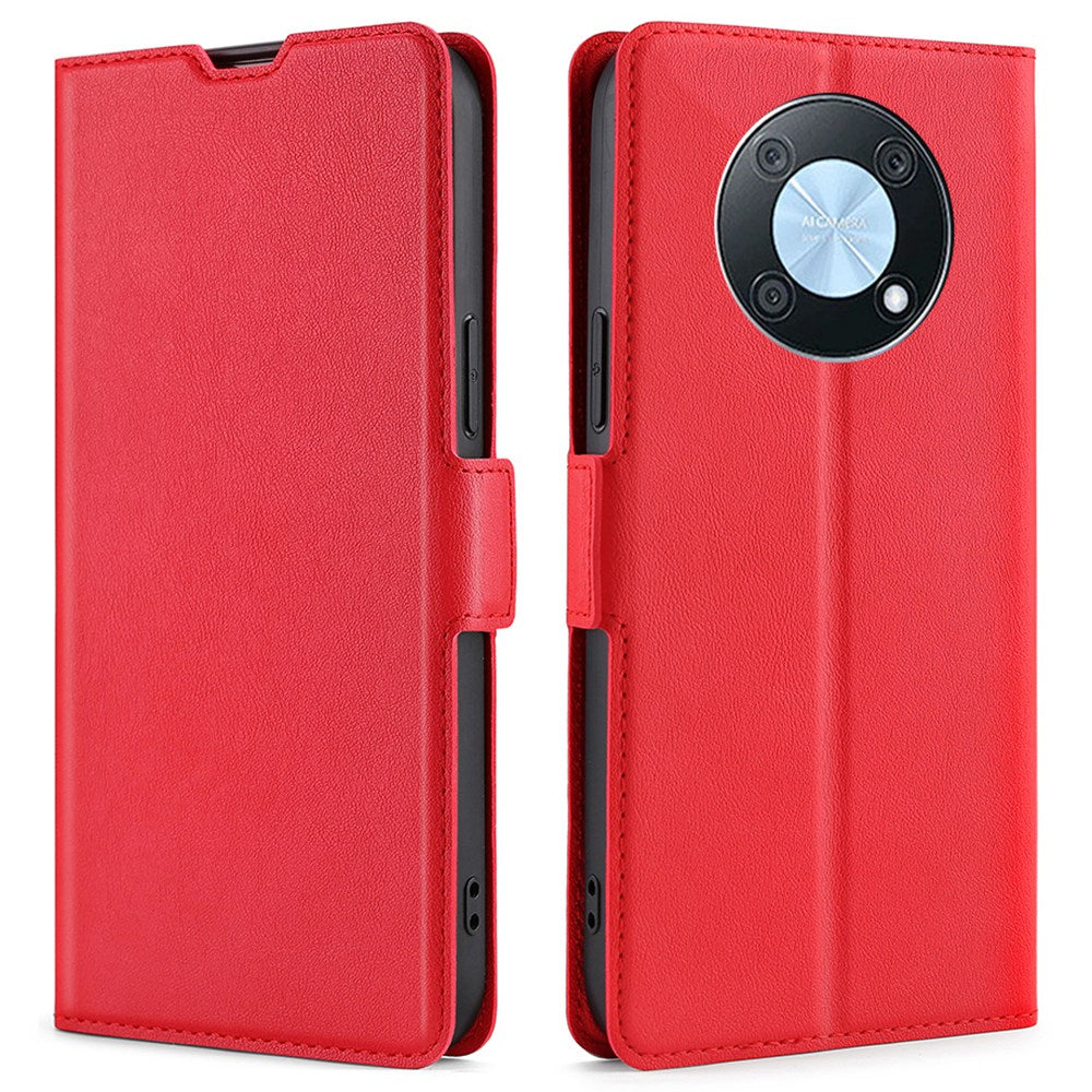 For Huawei Enjoy 50 Pro 4G / nova Y90 4G Dual Magnetic Clasp PU Leather Stand Phone Cover Card Slot Drop-proof Case