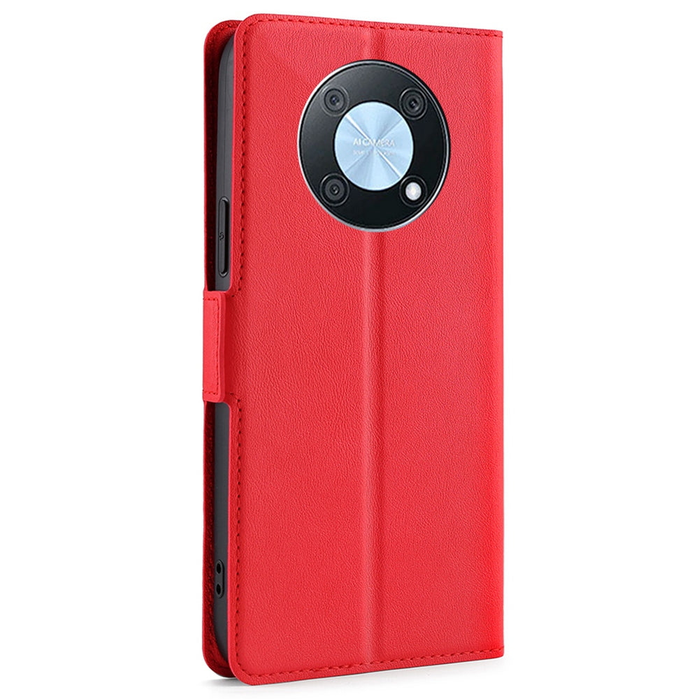 For Huawei Enjoy 50 Pro 4G / nova Y90 4G Dual Magnetic Clasp PU Leather Stand Phone Cover Card Slot Drop-proof Case