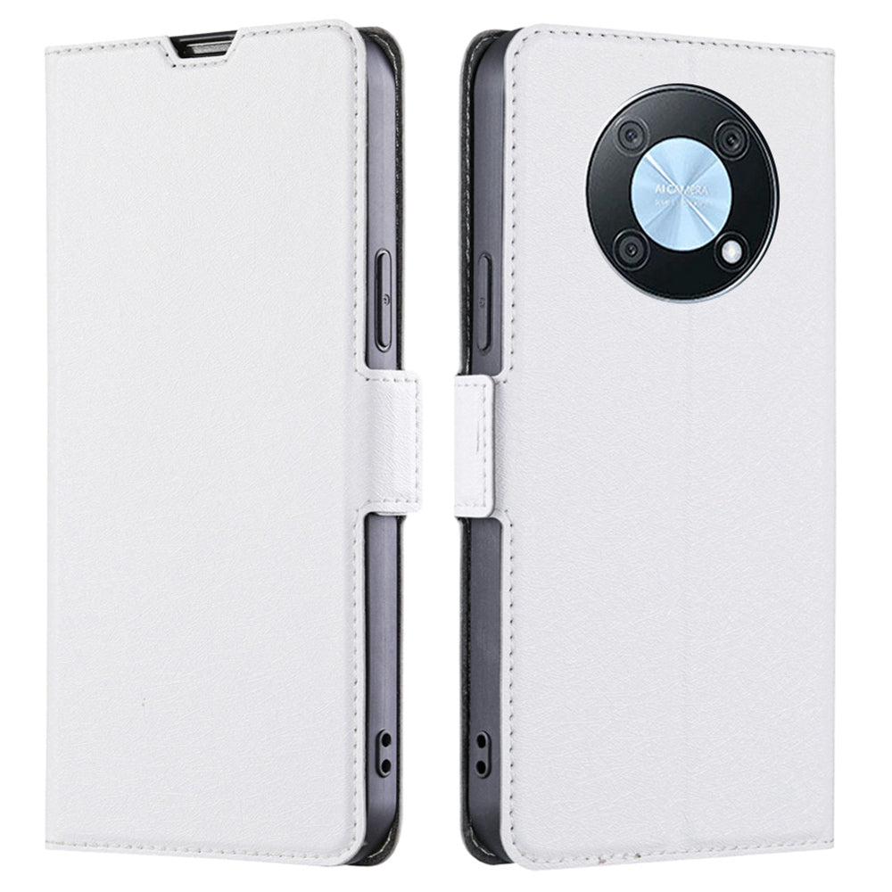 For Huawei Enjoy 50 Pro 4G / nova Y90 4G Dual Magnetic Clasp PU Leather Stand Phone Cover Card Slot Drop-proof Case