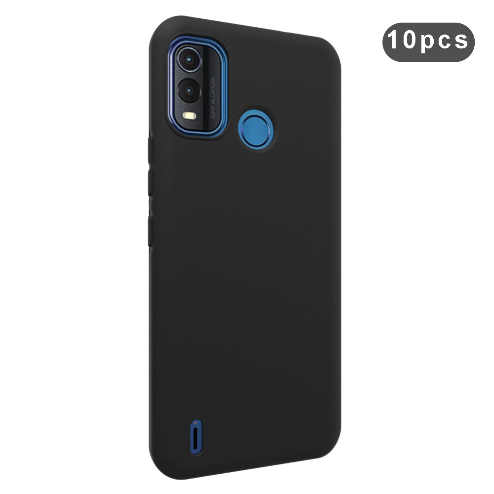 10Pcs / Pack For Nokia G11 Plus 4G Shockproof Soft TPU Phone Case Thickened Mobile Phone Cover