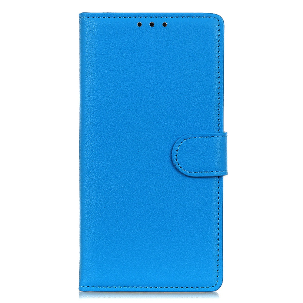 For Huawei Mate 50 4G Stand Function Magnetic Closure Wallet Case Litchi Texture PU Leather Flip Phone Shell
