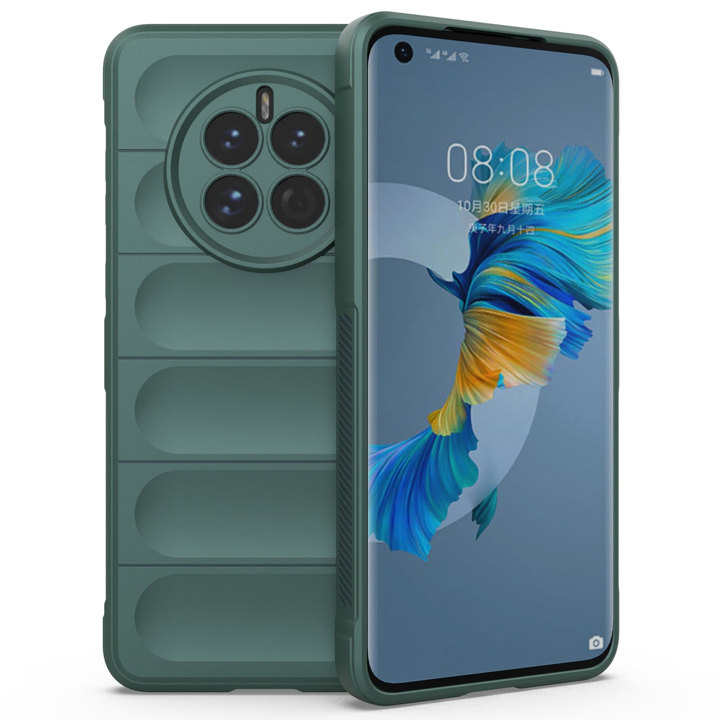 For Huawei Mate 50 4G Anti-drop Soft TPU Phone Case Scratch-resistant Mobile Phone Back Cover