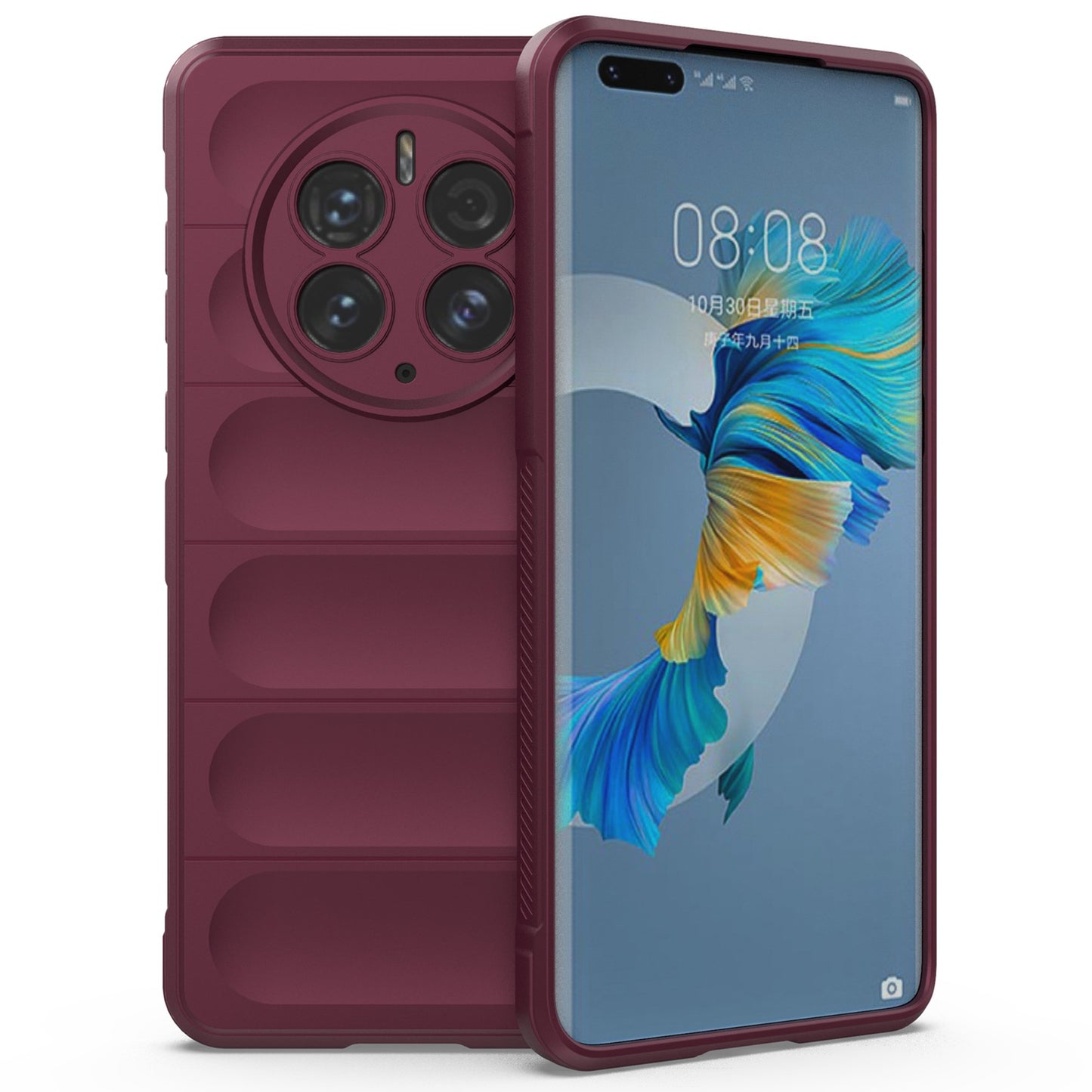 For Huawei Mate 50 Pro 4G Anti-scratch Phone Case Protective Anti-drop Soft TPU Mobile Phone Cover