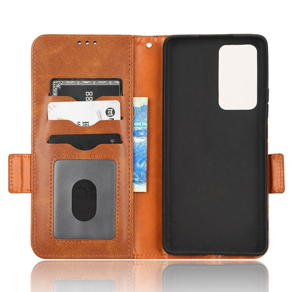 Anti-scratch Phone Case for Xiaomi 12 5G / 12X 5G / 12S 5G, PU Leather Imprinted Triangle Pattern Folio Flip Cover with Wallet Stand