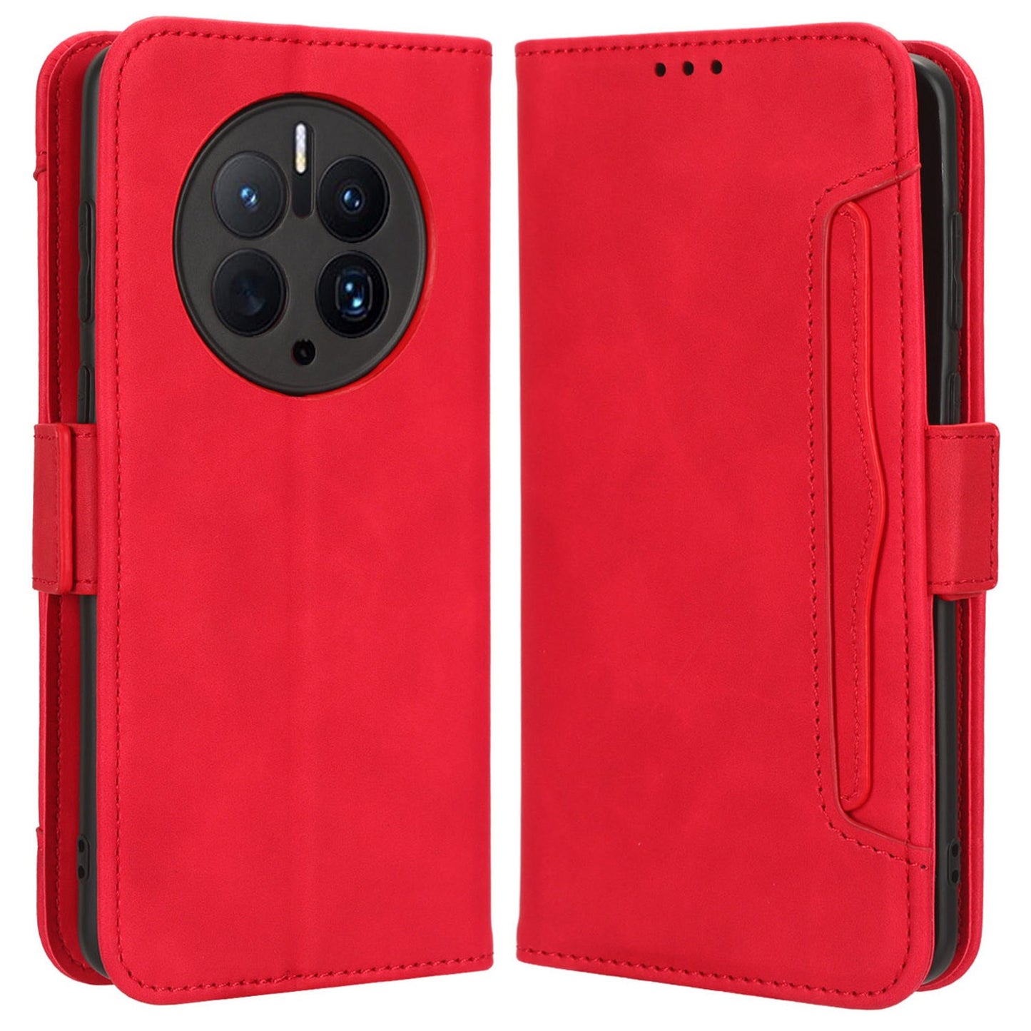 For Huawei Mate 50 Pro 4G Full Protection PU Leather Multiple Card Slots Stand Wallet Phone Cover Phone Case