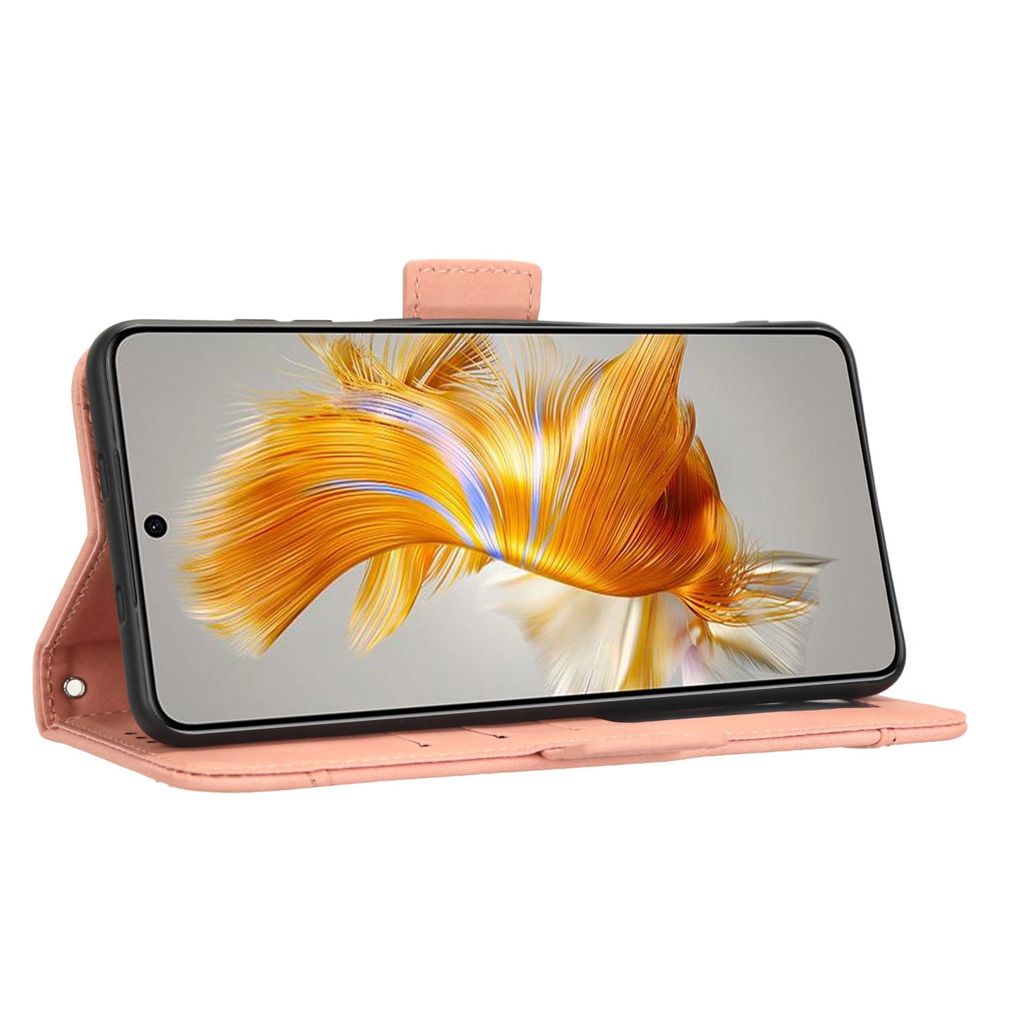 For Huawei Mate 50 4G PU Leather Multiple Card Slots Stand Wallet Phone Cover Well-protected Phone Case