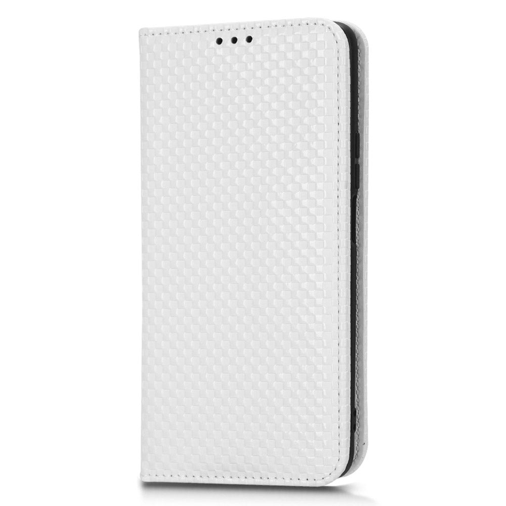 For Honor X9 5G / X30 5G / Magic4 Lite 5G Wallet Stand Grid Texture Phone Case PU Leather Magnetic Auto-absorbed Anti-drop Cover