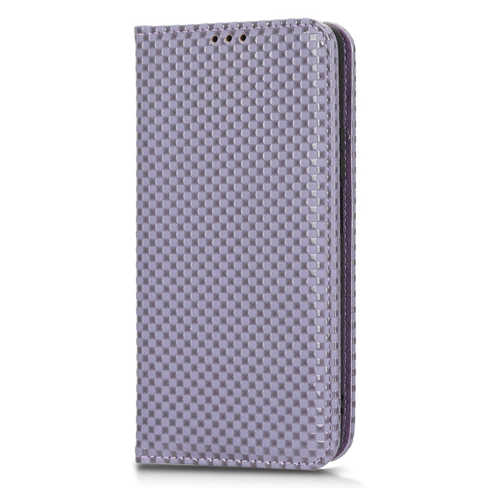 For Honor X9 5G / X30 5G / Magic4 Lite 5G Wallet Stand Grid Texture Phone Case PU Leather Magnetic Auto-absorbed Anti-drop Cover