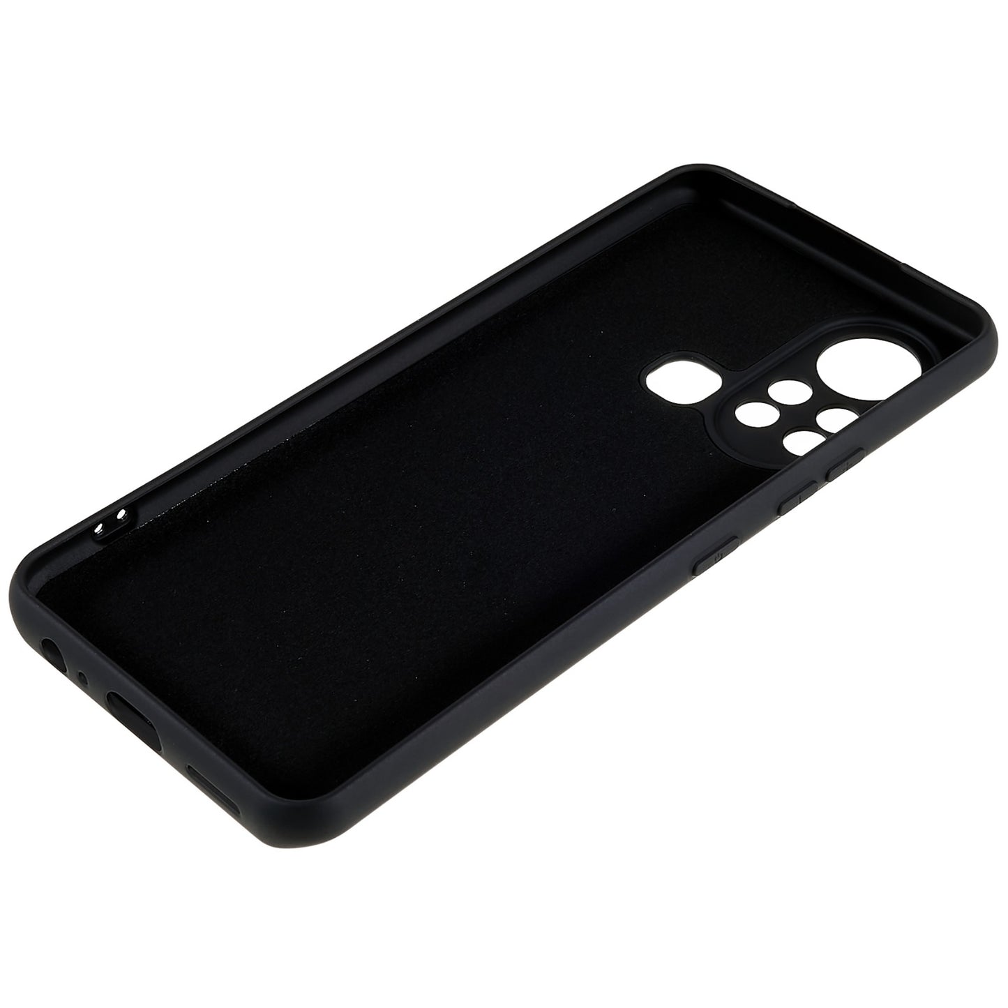 For Infinix Hot 11s 2.0MM TPU Phone Case Liquid Silicone Texture Feeling Arc Edge Cell Phone Back Cover