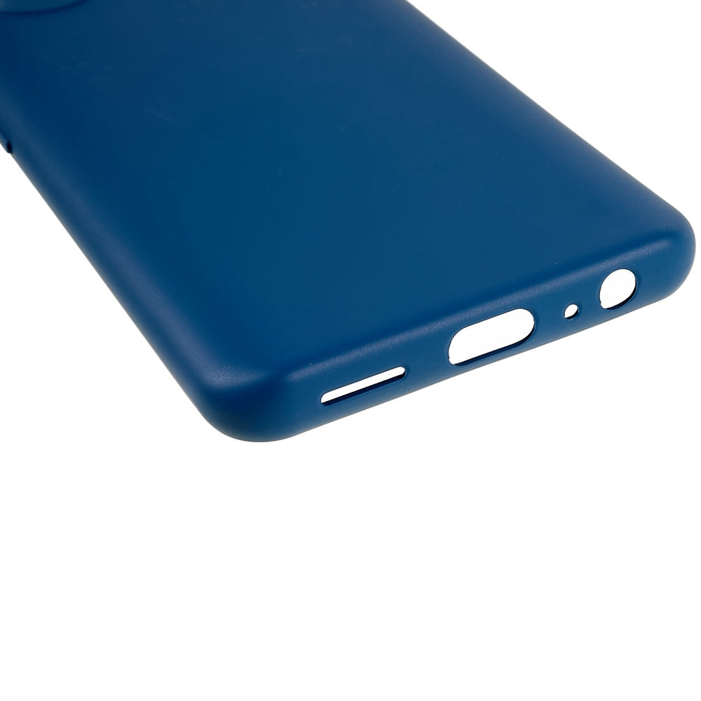 For Infinix Hot 11s 2.0MM TPU Phone Case Liquid Silicone Texture Feeling Arc Edge Cell Phone Back Cover