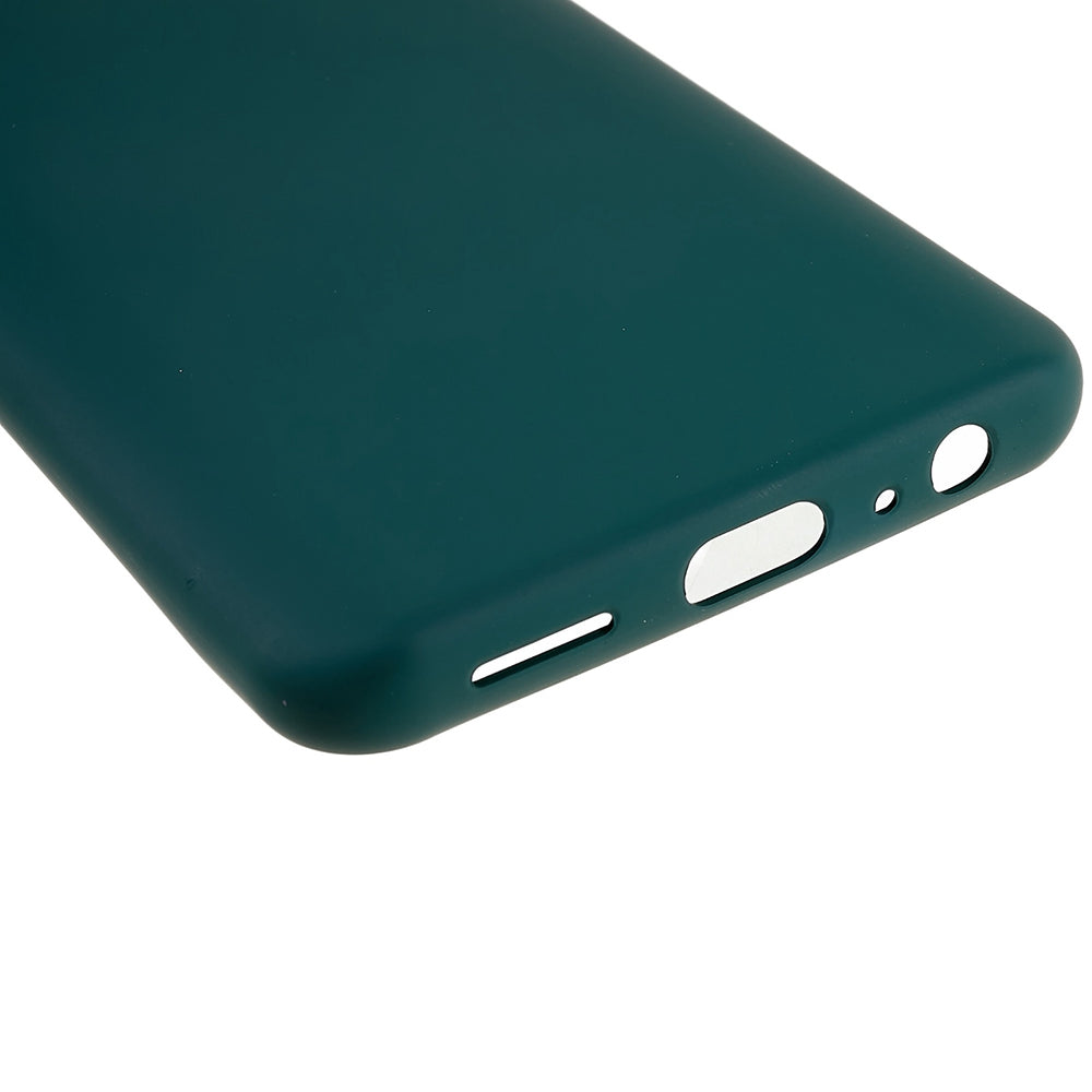 For Infinix Hot 11s 2.0MM TPU Phone Case Liquid Silicone Texture Feeling Arc Edge Cell Phone Back Cover