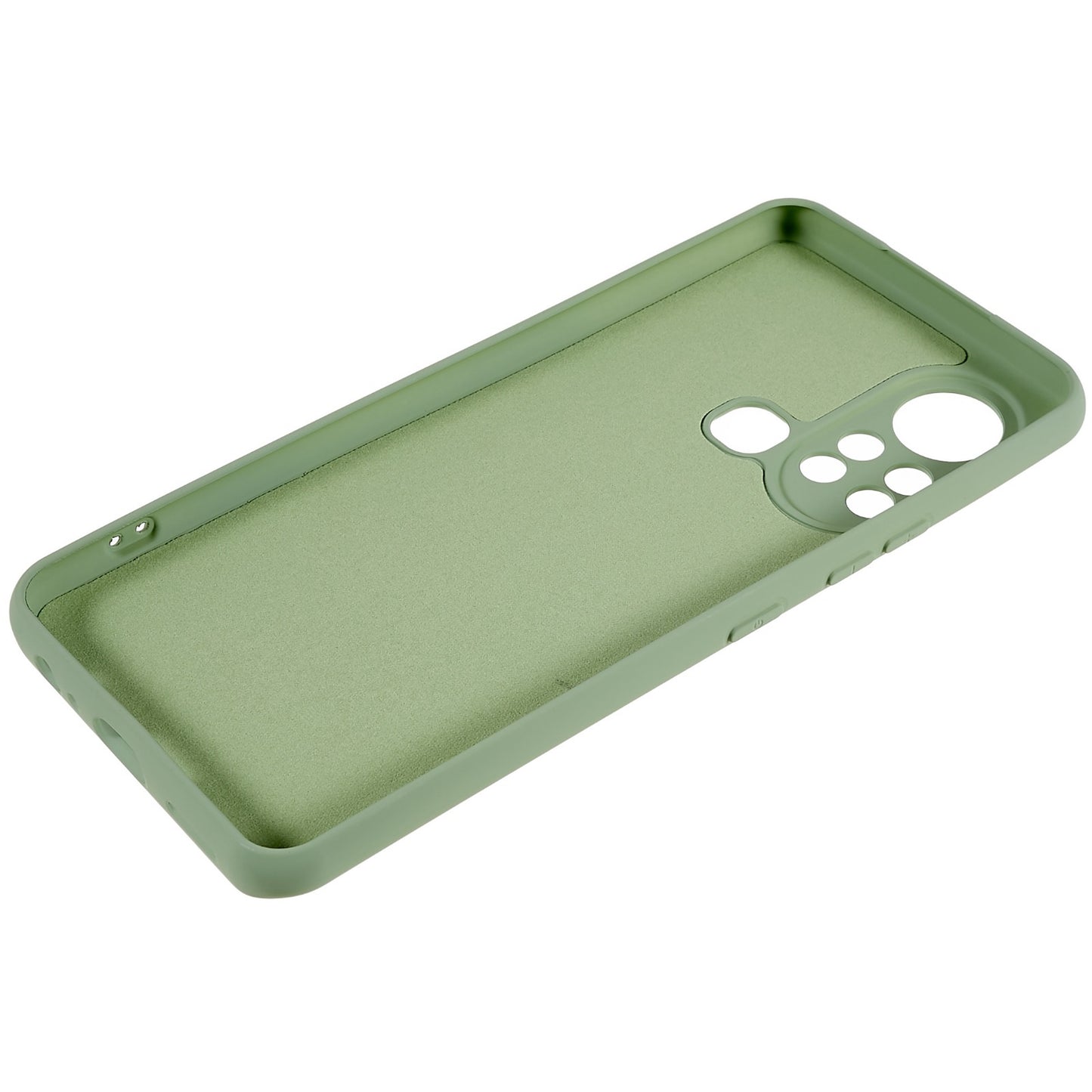 For Infinix Hot 11s 2.0MM TPU Phone Case Liquid Silicone Texture Feeling Arc Edge Cell Phone Back Cover