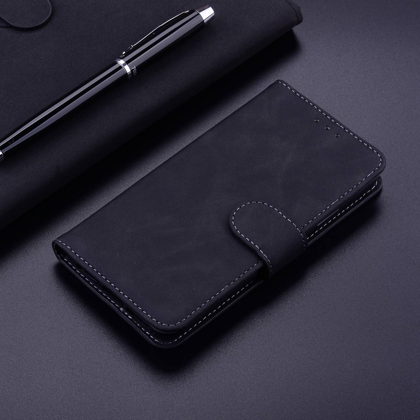 For Honor X9 5G / 4G Anti-dust Mobile Phone Case PU Leather Magnetic Shockproof Stand Cover Wallet