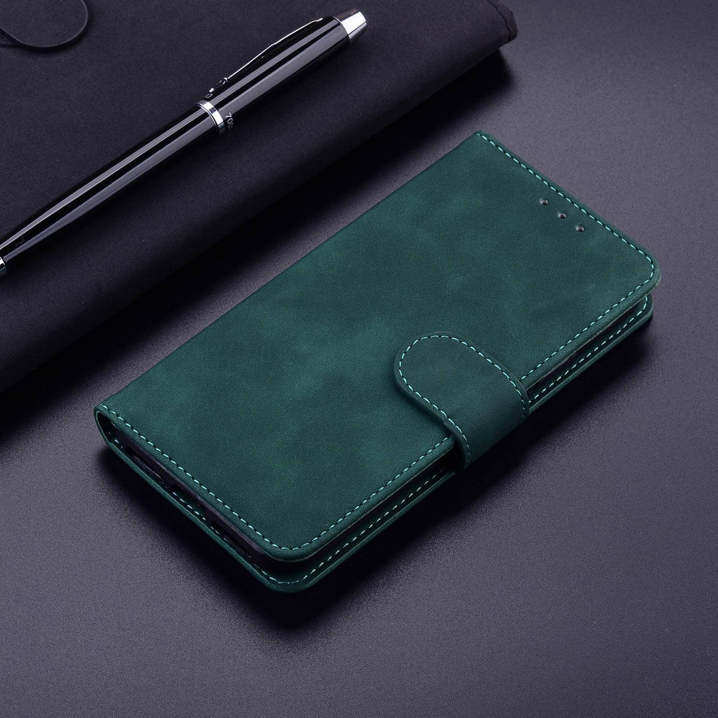For Honor X9 5G / 4G Anti-dust Mobile Phone Case PU Leather Magnetic Shockproof Stand Cover Wallet