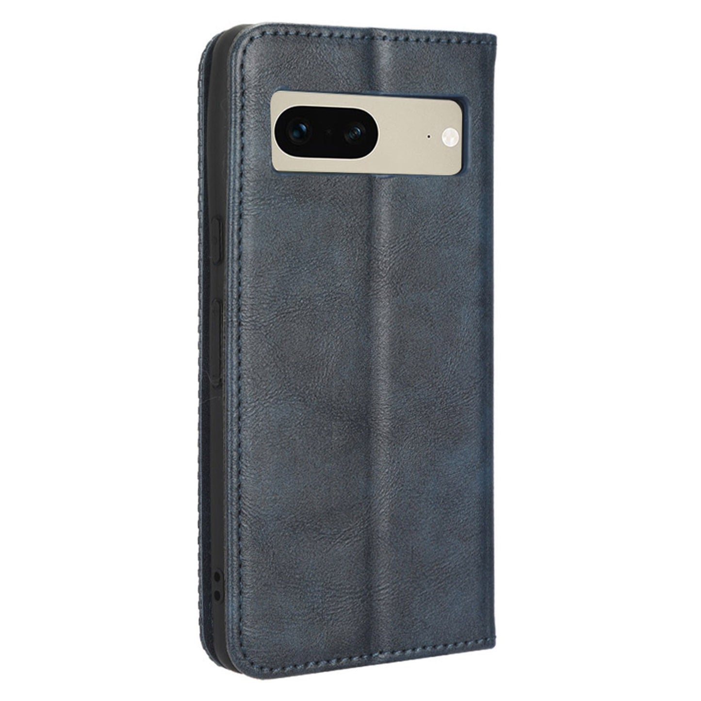 Cell Phone Cover For Google Pixel 7 5G, Wallet Case Magnetic Auto Closing PU Leather Retro Imprint Pattern Anti-Srcratch Phone Shell with Stand