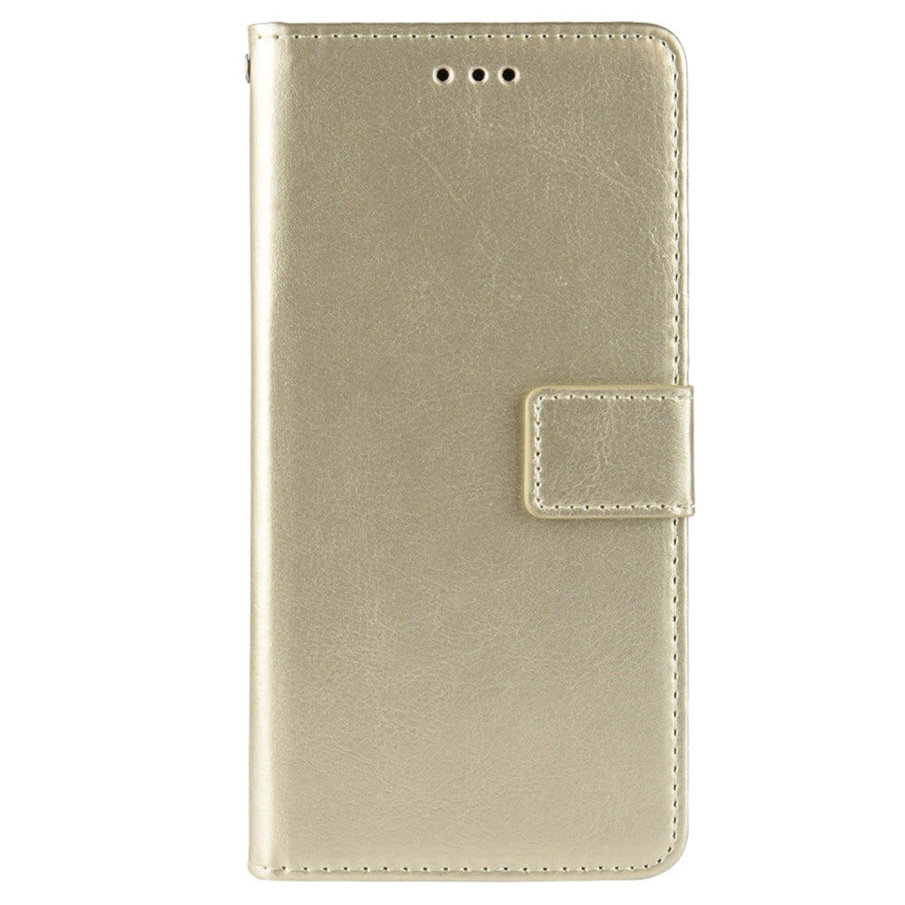 For Infinix Hot 11s / Infinix Hot 11s NFC 4G Anti-drop PU Leather Phone Case Crazy Horse Texture Wallet Stand Magnetic Clasp Phone Cover