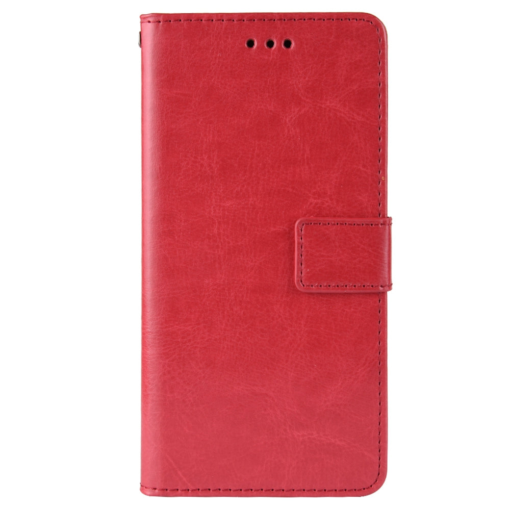 For Infinix Hot 11s / Infinix Hot 11s NFC 4G Anti-drop PU Leather Phone Case Crazy Horse Texture Wallet Stand Magnetic Clasp Phone Cover