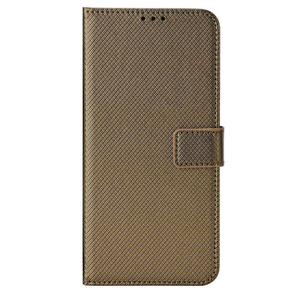 For Infinix Hot 11s / Hot 11s NFC 4G Wallet Phone Case Diamond Texture Anti-scratch PU Leather Cellphone Cover with Stand