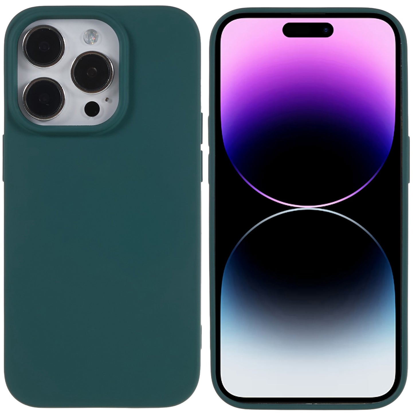 2.0mm Thickness Anti-drop TPU Case for iPhone 14 Pro, Scratch-resistant Phone Cover