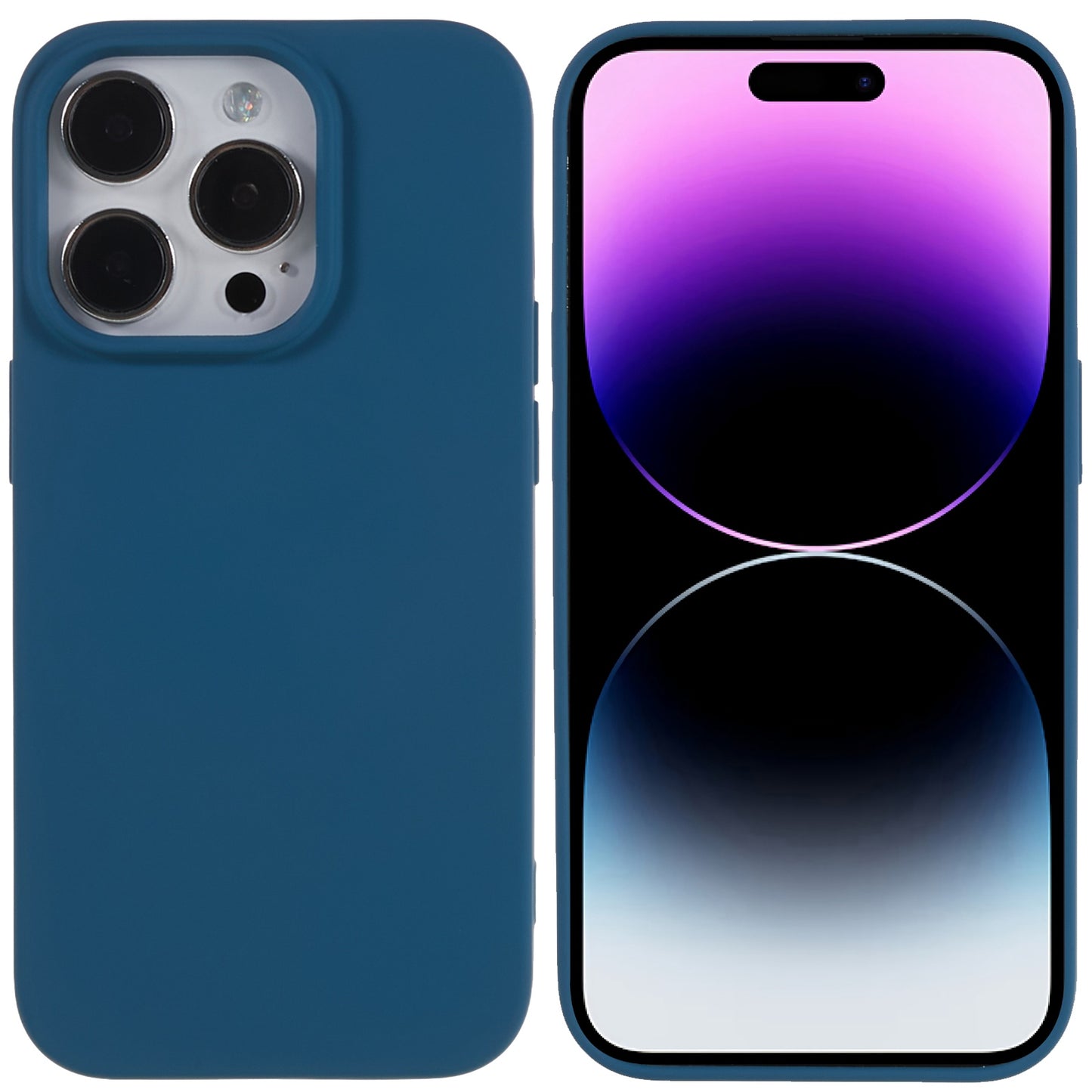 2.0mm Thickness Anti-drop TPU Case for iPhone 14 Pro, Scratch-resistant Phone Cover