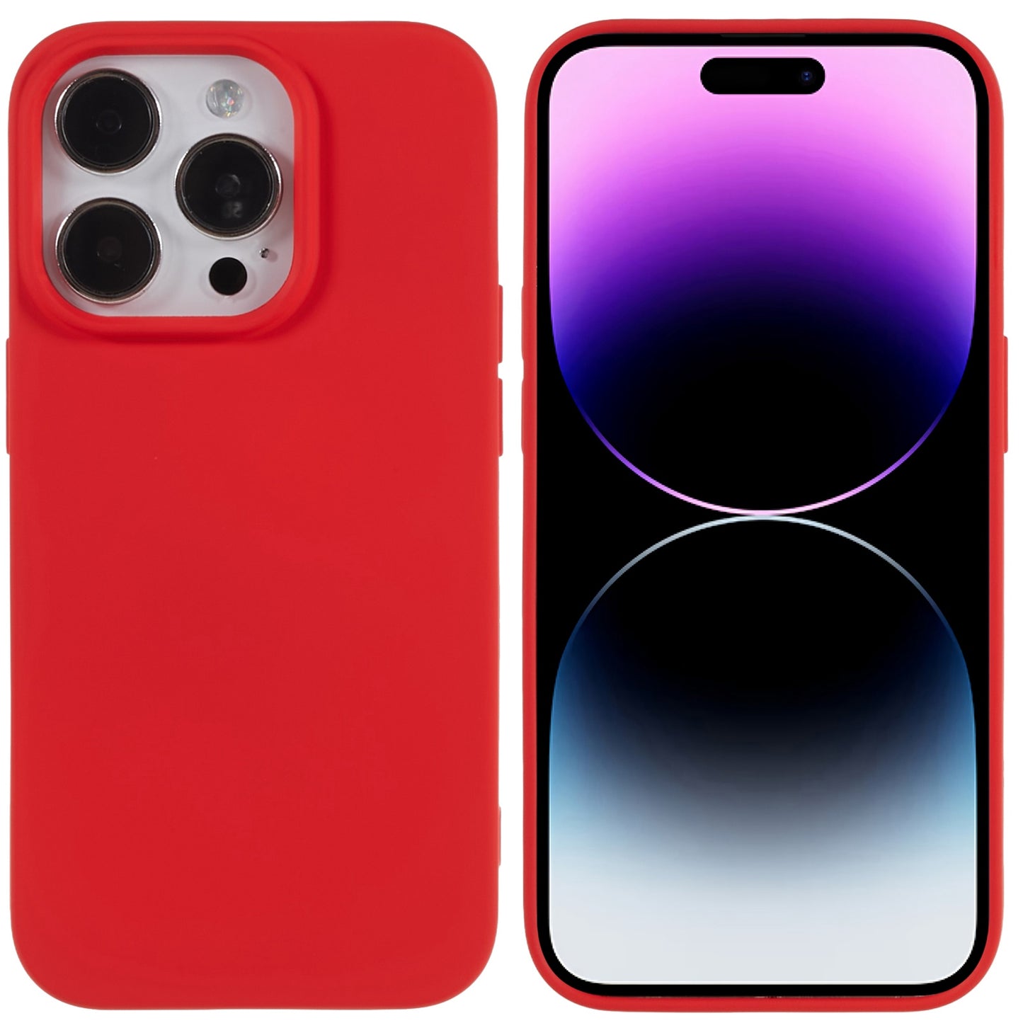2.0mm Thickness Anti-drop TPU Case for iPhone 14 Pro, Scratch-resistant Phone Cover