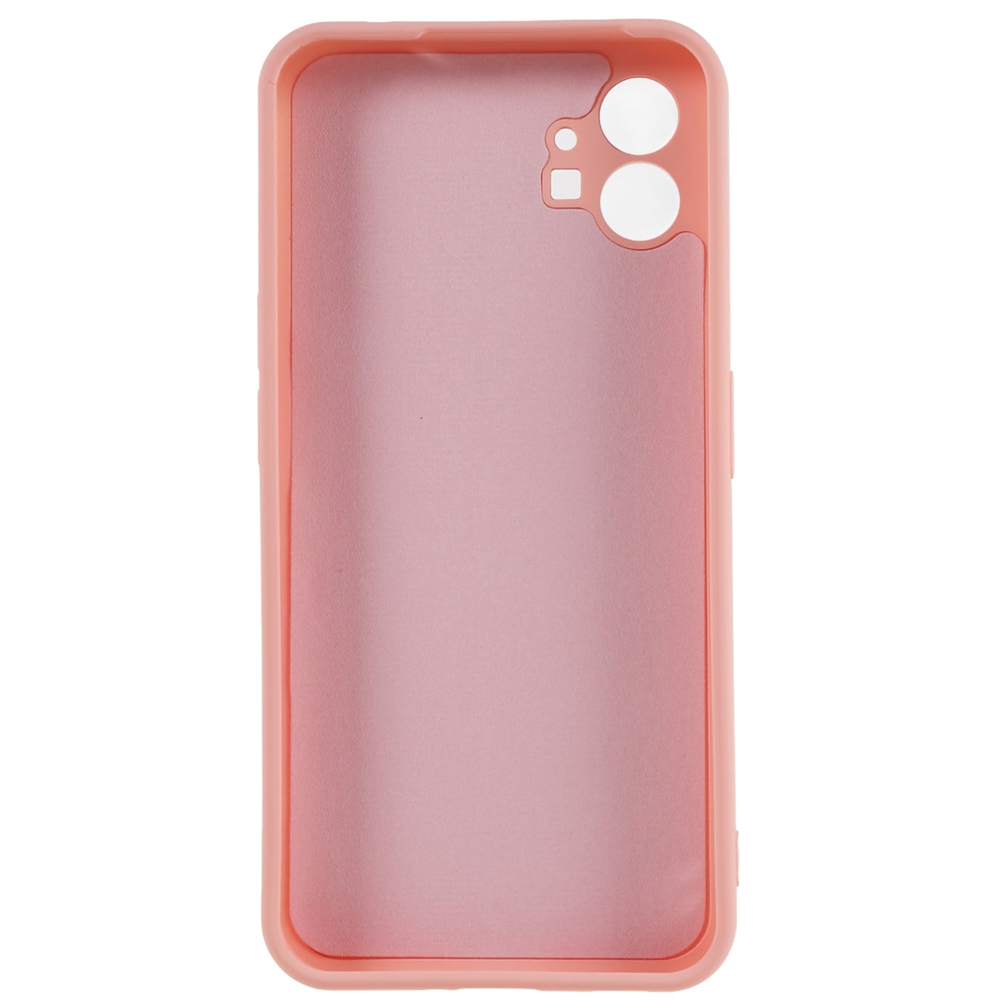 For Nothing phone (1) 5G Liquid Silicone Texture Feeling Arc Edge Phone Cover 2.0mm Thick TPU Back Case